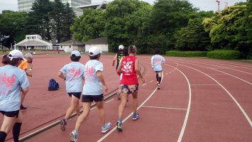 2018/05/23の颯走塾水曜マラソン練習会in織田フィールド3