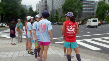 2018/05/30の颯走塾水曜マラソン練習会in皇居1