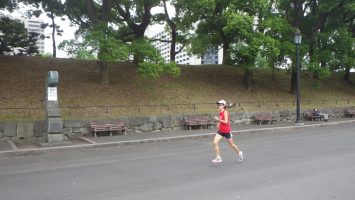 2018/05/30の颯走塾水曜マラソン練習会in皇居5