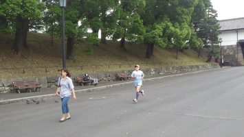 2018/05/30の颯走塾水曜マラソン練習会in皇居6