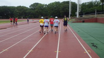 2018/06/06の颯走塾水曜マラソン練習会in織田フィールド1