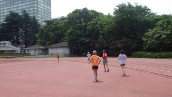 2018/06/13の颯走塾水曜マラソン練習会in織田フィールド4