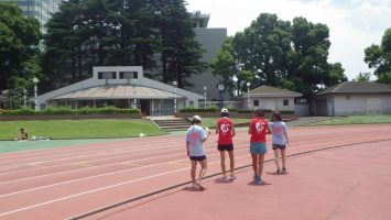 2018/06/13の颯走塾水曜マラソン練習会in織田フィールド8