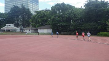 2018/06/27の颯走塾水曜マラソン練習会in織田フィールド3