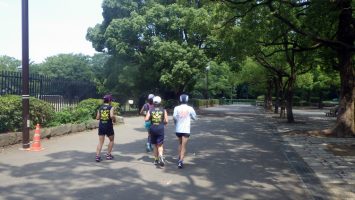 2018/07/18の颯走塾水曜マラソン練習会in織田フィールド1