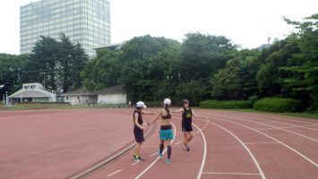 2018/07/18の颯走塾水曜マラソン練習会in織田フィールド5