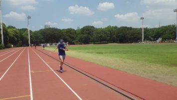 2018/08/01の颯走塾水曜マラソン練習会in織田フィールド5