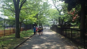 2018/08/01の颯走塾水曜マラソン練習会in織田フィールド8