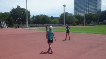 2018/08/15の颯走塾水曜マラソン練習会in織田フィールド5