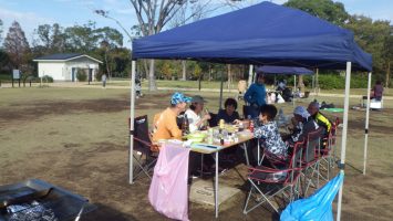 2018/11/07は舎人公園でBBQ1