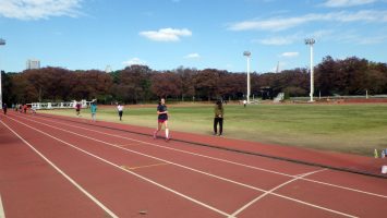 2018/11/14の颯走塾水曜マラソン練習会in織田フィールド7