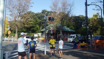 2018/11/28の颯走塾水曜マラソン練習会in東宮3