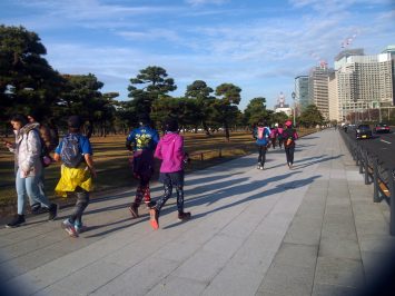 2018/12/26の颯走塾・東京オリンピックマラソンコース試走会13