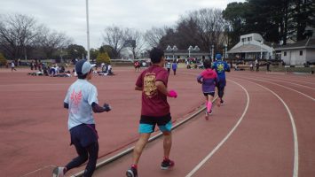 2019/02/13の颯走塾水曜マラソン練習会in織田フィールド4