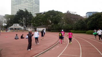 2019/02/27の颯走塾水曜マラソン練習会in織田フィールド6