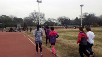 2019/03/06の颯走塾水曜マラソン練習会in織田フィールド4