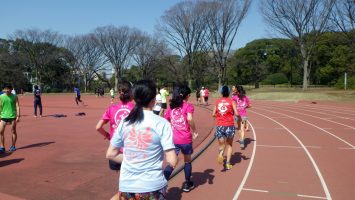 2019/03/20の颯走塾水曜マラソン練習会in織田フィールド4