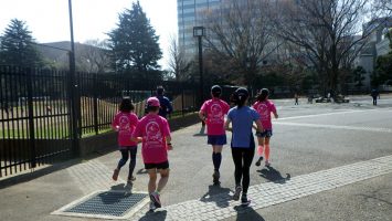 2019/03/27の颯走塾水曜マラソン練習会in織田フィールド1