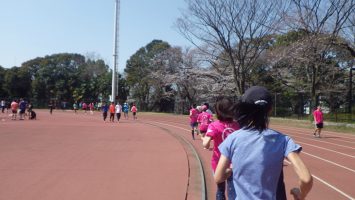 2019/03/27の颯走塾水曜マラソン練習会in織田フィールド4