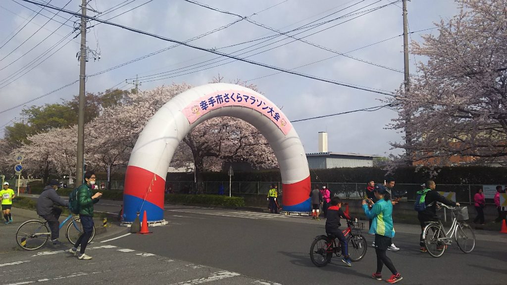 2019/04/07幸手市さくらマラソンにて