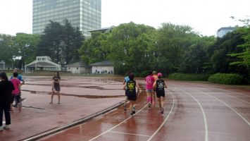 2019/04/24の颯走塾水曜マラソン練習会in織田フィールド3