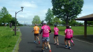 2019/05/01の颯走塾水曜マラソン練習会in舎人公園3