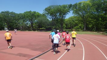 2019/05/08の颯走塾水曜マラソン練習会in織田フィールド4