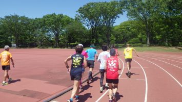 2019/05/08の颯走塾水曜マラソン練習会in織田フィールド5