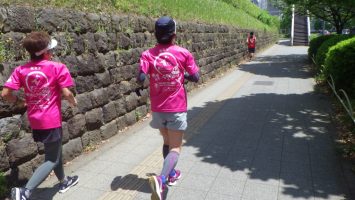 2019/05/15の颯走塾水曜マラソン練習会in東宮6
