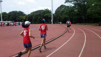 2019/05/29の颯走塾水曜マラソン練習会in織田フィールド2