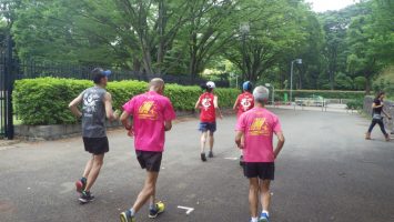 2019/05/29の颯走塾水曜マラソン練習会in織田フィールド7