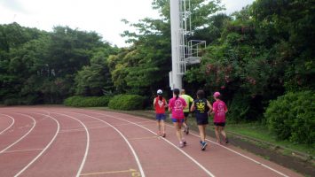 2019/06/12の颯走塾水曜マラソン練習会in織田フィールド1