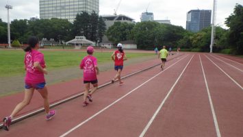 2019/06/12の颯走塾水曜マラソン練習会in織田フィールド3