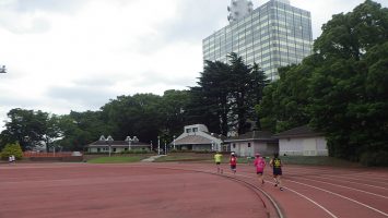 2019/06/12の颯走塾水曜マラソン練習会in織田フィールド6