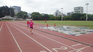 2019/06/12の颯走塾水曜マラソン練習会in織田フィールド7