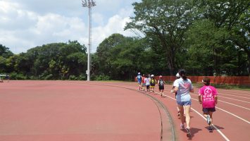 2019/06/19の颯走塾水曜マラソン練習会in織田フィールド2