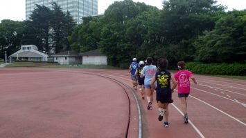 2019/06/19の颯走塾水曜マラソン練習会in織田フィールド4