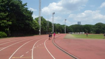 2019/06/19の颯走塾水曜マラソン練習会in織田フィールド8