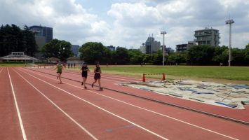 2019/06/19の颯走塾水曜マラソン練習会in織田フィールド10