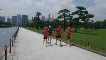 2019/06/26の颯走塾水曜マラソン練習会in皇居6