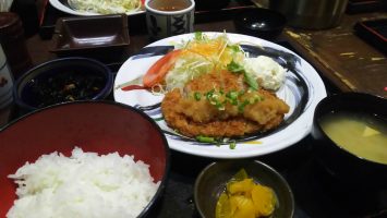 2019/07/10は藩でおろしとんかつ定食