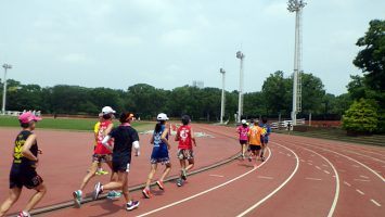 2019/07/03の颯走塾水曜マラソン練習会in織田フィールド4