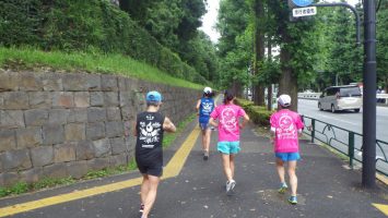 2019/07/10の颯走塾水曜マラソン練習会in東宮3