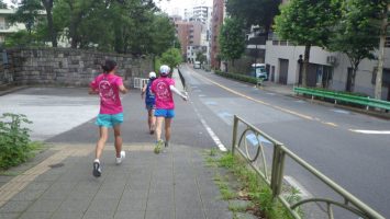 2019/07/10の颯走塾水曜マラソン練習会in東宮6
