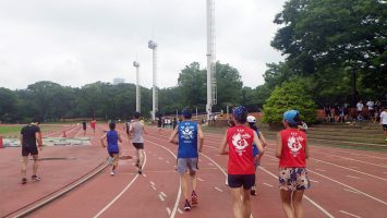 2019/07/17の颯走塾水曜マラソン練習会in織田フィールド4
