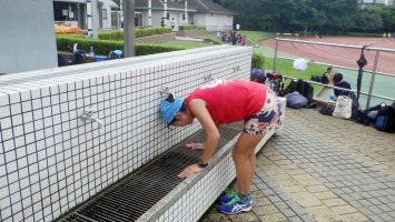 2019/07/17の颯走塾水曜マラソン練習会in織田フィールド6