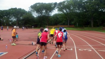 2019/07/17の颯走塾水曜マラソン練習会in織田フィールド8