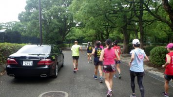 2019/07/24の颯走塾水曜マラソン練習会in織田フィールド1