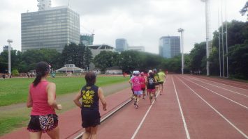 2019/07/24の颯走塾水曜マラソン練習会in織田フィールド2