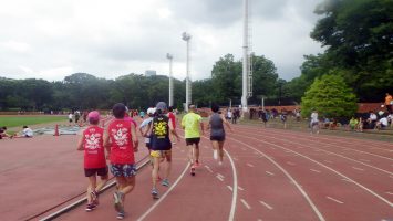 2019/07/24の颯走塾水曜マラソン練習会in織田フィールド5